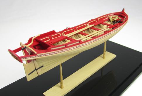 Chuck Passaro ship model admirals barge