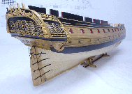 Frigate Confederacy ship model by Chuck Passaro